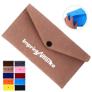 Eco-Friendly Felt Document Envelope Folder With Snap Closure