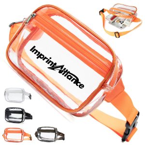 Stadium Approved Clear PVC Security Waist Bag Fanny Pack