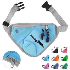 Outdoor Running Hydration Waist Bag With Water Bottle Holder
