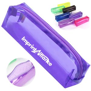 Large Capacity Transparent PVC Box Pencil Case