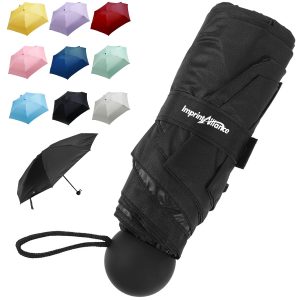 35" Compact Capsule Folding Umbrella
