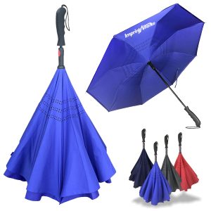 41" Inverted Umbrella with C-Shaped Handle