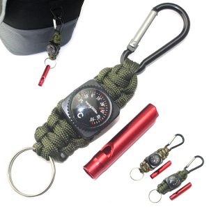 Outdoor Paracord Survival Keychain