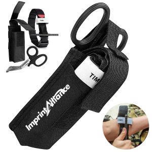 Emergency Tourniquet and Scissors Kit with Pouch