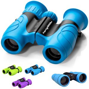 Portable Binocular Set with Compass and Magnifier