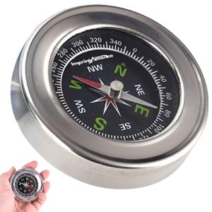 Mini Round Metal Compass