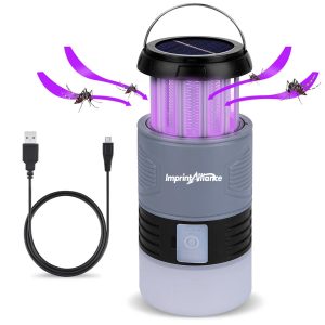 Solar Powered Camping Lantern with Mosquito Killer