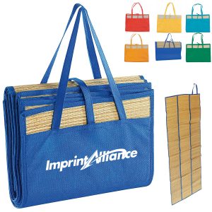 Outdoor PP Tube Beach Mat with Carry Handle