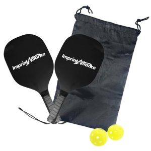 Pickleball Paddle Game Set With Carry Bag