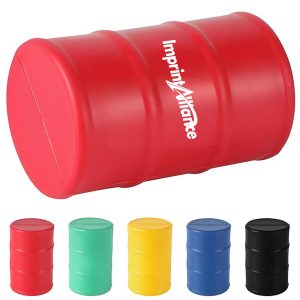 Oil Drum Barrel PU Foam Stress Reliever Squeeze Toy