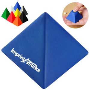 Pyramid Shaped PU Foam Stress Reliever Squeeze Toy