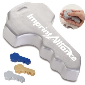 Key Shaped PU Foam Stress Reliever Squeeze Toy