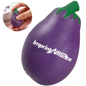 Eggplant Vegetable PU Foam Stress Reliever Toy