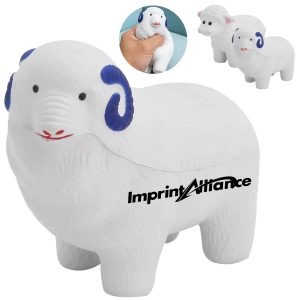 Sheep Lamb Ram Farm PU Foam Stress Reliever Toy
