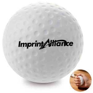 Golf Ball Sports PU Foam Stress Reliever Toy