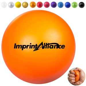 Round PU Foam Stress Reliever Ball Squeeze Toy