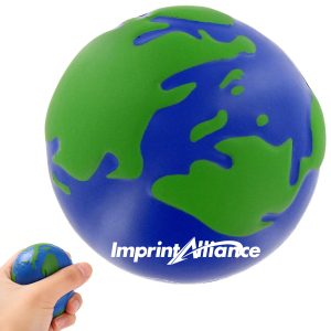 Earth World Map PU Foam Stress Reliever Squeeze Toy