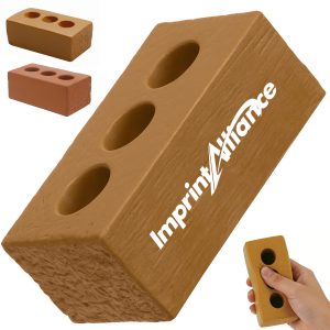 Terracotta Brick PU Foam Stress Reliever Toy