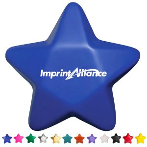 Star Shape PU Foam Stress Reliever Squeeze Toy