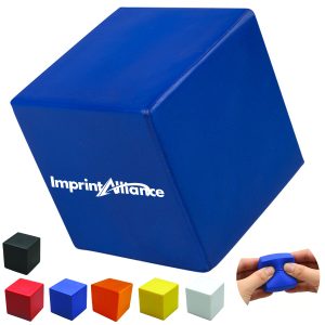 Square Cube Block PU Foam Stress Reliever Squeeze Toy