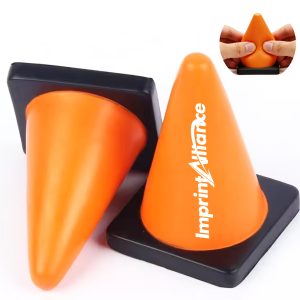 Traffic Cone Construction Safety PU Foam Stress Reliever