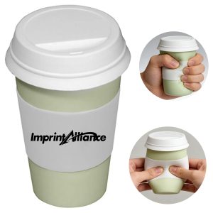 To-Go Coffee Cup PU Foam Stress Reliever Toy