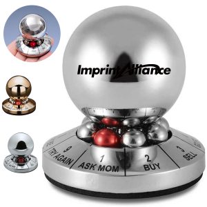 Spinning Decision Maker Ball Paperweight