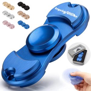 Alloy Bar Fidget Spinner In Metal Gift Case