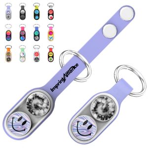 Magnetic Puck Fidget Slider Keychain Stress Relief Toy