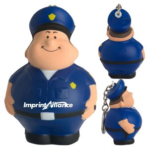 Police Officer PU Foam Stress Reliever Toy