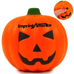 Halloween Jack-O-Lantern PU Foam Pumpkin Stress Toy