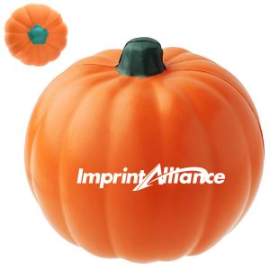 Pumpkin Shaped PU Foam Stress Reliever Toy