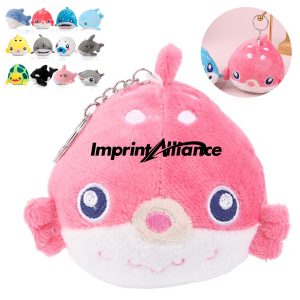 Ocean Animal Stuffed Toy Keychain Bag Charm