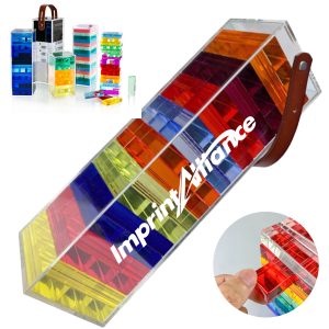 Acrylic Tumbling Tower Stacking Game