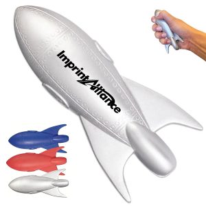 PU Foam Rocket Ship Stress Reliever Toy
