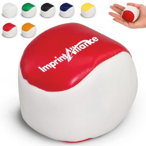 Two Tone PU Leather Kick Bag Juggling Ball