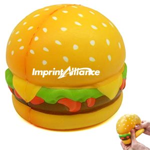 PU Foam Cheeseburger Stress Reliever Toy